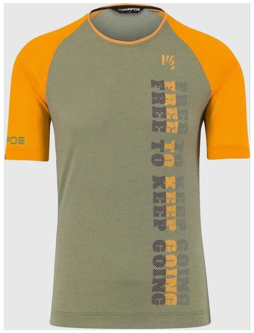 Karpos Moved EVO Jersey cedar green/radiant (006) S