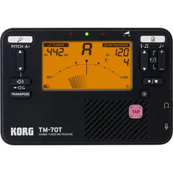 Korg TM-70T Tuner Metronom Schwarz