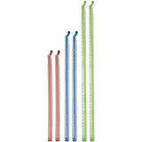 Premier Housewares 2er Set Anti Scald Griffe, roter TPR