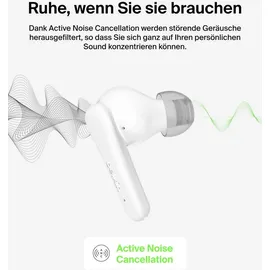 Belkin SoundForm Rhythm ANC True Wireless In-Ear Weiß