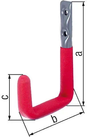 Wandhaken abgewinkelt -  145 / 115 / 52