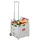 Relaxdays Einkaufstrolley Grau/Silber 35 kg
