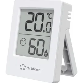 Renkforce Funk-Thermo-/Hygrometer Weiß RF-6417554