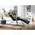 W.Schillig Relaxliege daily dreams Leder/Polyester 75 x 91 x 170 cm grau mit Kissen