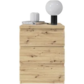 SchlafKONTOR Nachtkommode Olli - B/H/T: ca. 45,00x61,00x38,00