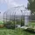 baumera Klasika Greenhouses Gewächshaus Standart Klasika (Außenmaß inkl. Dachüberstand (B x T): 250 x 200 cm, Material Seitenwand: Kunststoff, 6 mm, Silbergrau)