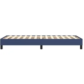 vidaXL Boxspringbettgestell 100 x 200 cm Blau