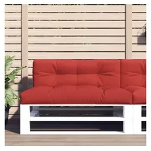 vidaXL Palettenkissen 120 x 40 cm Rot