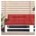 vidaXL Palettenkissen 120 x 40 cm Rot
