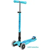 Micro Mobility Maxi Micro Deluxe faltbar LED bright blue