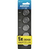 Absina Knopfzelle CR 2450 560 mAh 5 St.