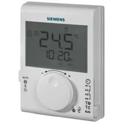 Siemens S55770T379 Raumtemperatur-Regler mit Tagesschaltuhr und grosser LCD-Anzeige