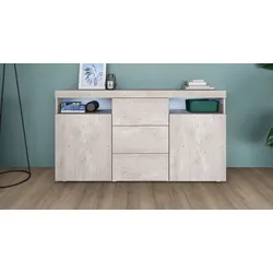 borchardt Möbel Sideboard »Kapstadt«, Breite 139 cm borchardt Möbel Betonoptik