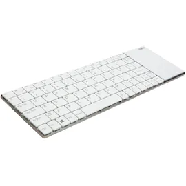 Rapoo E2710 Wireless Keyboard mit Touchpad DE weiß (16197)
