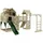 OUTDOORTOYS Spielturm Luna Dunkelgrün Holz