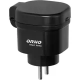 orno-group Wifi-Kontakt Schuko Ip44 Orno Schwarz - Schwarz