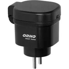 orno-group Wifi-Kontakt Schuko Ip44 Orno Schwarz - Schwarz