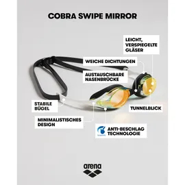 Arena Cobra Swipe Mirror blau One size