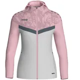 Kinder Kapuzenjacke Iconic Soft grey/dusky pink/anthra Light 128