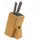 KING HOFF Universal-Messerhalter 2-tlg. Braun