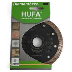 Hufa Fliesen Diamanttrennscheibe Fliese HST Ø 115mm