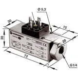 IMI NORGREN Druckschalter 0881400000000000 G1/4 1 St.