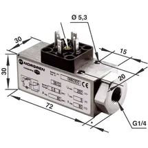 IMI NORGREN Druckschalter 0881400000000000 G1/4 1 St.