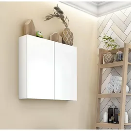 Dmora Hängeschrank Connell 60 x 16 x 60 cm Weiß