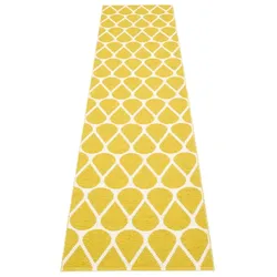 pappelina Otis Outdoor-Teppich - senf / vanille 70 x 320cm