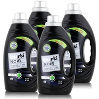 burti Noir Feinwaschmittel 1,45L - Für dunkle & schwarze Textilien (4er Pack)