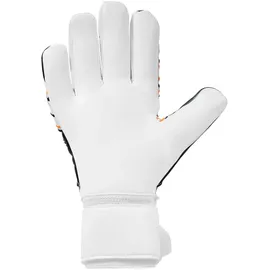 Uhlsport Torwarthandschuhe Weiß/Schwarz/Fluo Orange 3,5