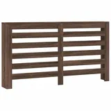 vidaXL Heizkörperverkleidung Eichen-Optik 149x20x82 cm Holzwerkstoff