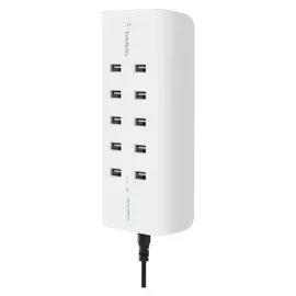 Belkin Rockstar 10-Port USB-Lad. 120W, 2,4A je Port,weiß B2B139vf