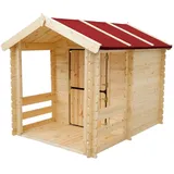 TIMBELA Spielhaus M501 Natur