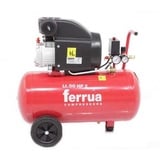 Ferrua RC 2 50 CM2 - Elektrischer Kompressor mit Wagen - Motor 2 PS - 50 Lt Druckluft