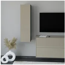Set One by Musterring Hängeschrank Reno Glas Grau Taupe
