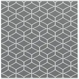 vidaXL Outdoor-Decke ARAKIL Grau und Weiß Polyester Groß Faltbar