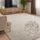 ELLE DECORATION Rocco Teppichläufer 240 x 340 cm Beige/Weiß