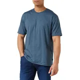 TRIGEMA T-Shirt »TRIGEMA T-Shirt DELUXE Baumwolle«, (1 tlg.) Trigema jeans-melange