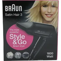 Braun Satin Hair 3 HD 350 schwarz