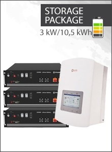 Solis 'S5 EH1P 3.6 kW + Pylon US30 '(0% MwSt §12 III UstG)