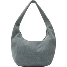 Liebeskind Berlin Farrah Schultertasche Baumwolle Blue Denim