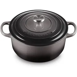 Le Creuset Signature Bräter 20 cm rund flint