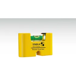 Stabila 18115, Taschenebene, 0,07 m, Gelb, 1 mm/m, Kunststoff