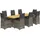 vidaXL Garten-Bistro-Set 9-tlg. Grau