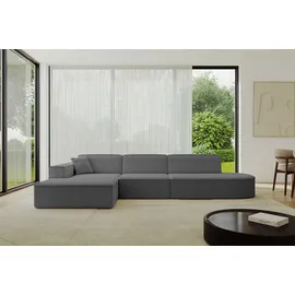 altdecor Ecksofa Ottomane Links IREA-L2-v4 327x165x77 cm Grau
