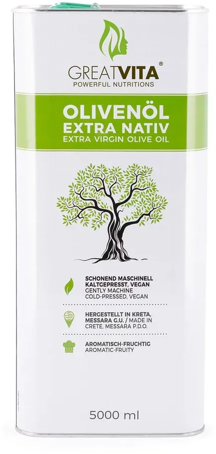 GreatVita Olivenöl Extra Nativ 5000 ml