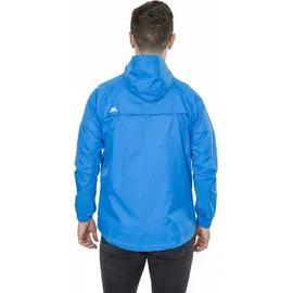 Trespass Qikpac Jacket Kompakt Zusammenrollbare Wasserdichte Regenjacke, Blau (Cobalt), L