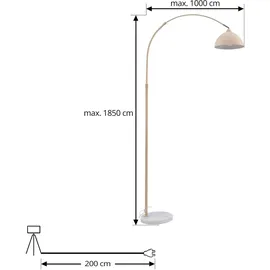 LINDBY Tonka 180 Beige