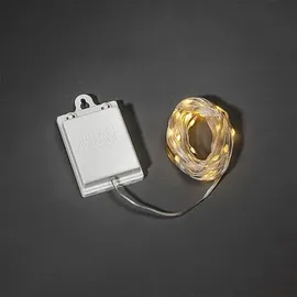 Konstsmide LED Lichterkette 8 m Transparent 80 bernsteinfarbene Dioden